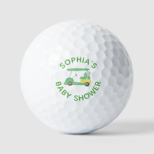 Golf Baby Shower Personalised Golf Balls