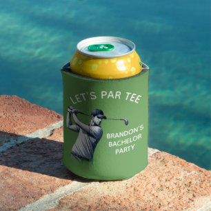 Golf Bachelor party Can Cooler