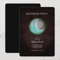Golf Bachelor Party - Golfing trip Classic Minimal