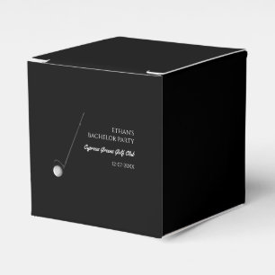 Golf Bachelor Party - Golfing trip Classic Stylish Favour Box