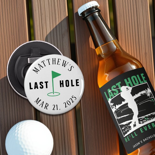 Golf Bachelor Party Last Hole Bottle Opener (Creator Uploaded)