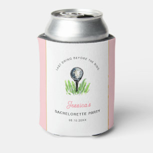 Golf Bachelorette Party favour Can Cooler