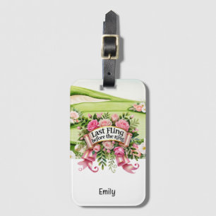 Golf Bachelorette Party for Golfer  Luggage Tag