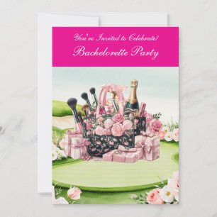Golf Bachelorette Party on golf course Invitation