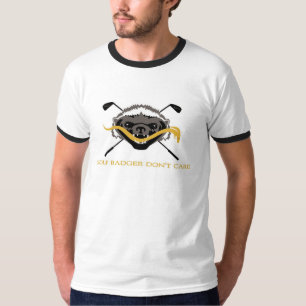 Golf Badger Don't Care T-Shirt
