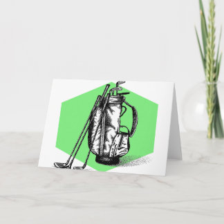 GOLF BAG CARD