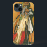 Golf Bag with Glove by Jennifer Goldberger iPhone 13 Case<br><div class="desc">Unleash your inner Rory Mcilroy with this great print by Jennifer Goldberger. The complete golf bag,  it is painted with a glove,  towel and the full complement of clubs. Give this as a gift to a golf fan today!</div>
