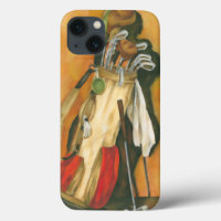 Golf Bag with Glove by Jennifer Goldberger