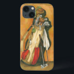 Golf Bag with Glove by Jennifer Goldberger iPhone 13 Case<br><div class="desc">Unleash your inner Rory Mcilroy with this great print by Jennifer Goldberger. The complete golf bag,  it is painted with a glove,  towel and the full complement of clubs. Give this as a gift to a golf fan today!</div>