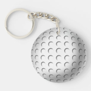 Golf Ball 2 Key Ring