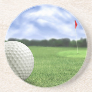 Golf Ball 4 Coaster
