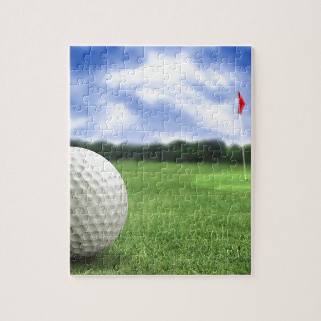Golf Ball 4 Jigsaw Puzzle (Vertical)