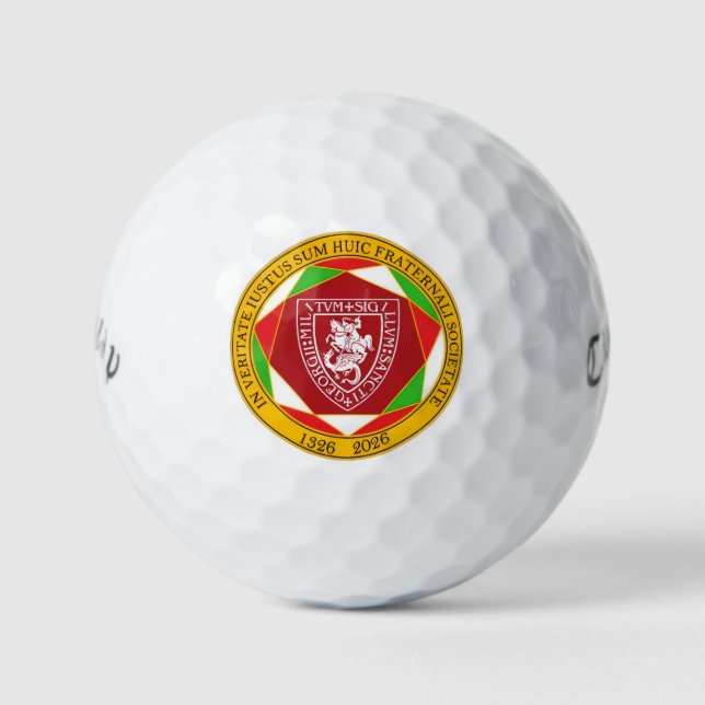 Golf Ball 700th Anniversary logo (Front)