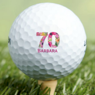 Golf ball 70 years custom golf ball 70th birthday
