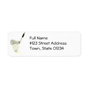 Golf Ball and Club Mailing Lael