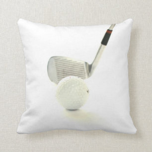 Golf Ball and Club Pillow