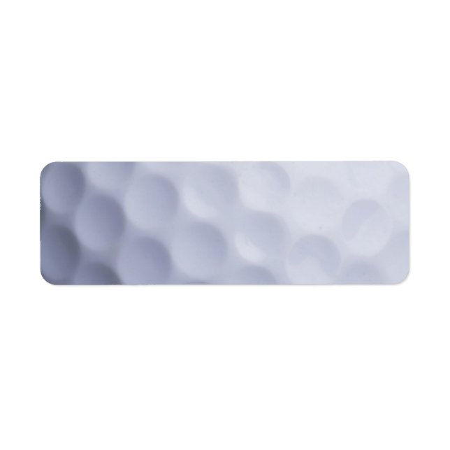 Golf Ball Background Customised Template (Front)