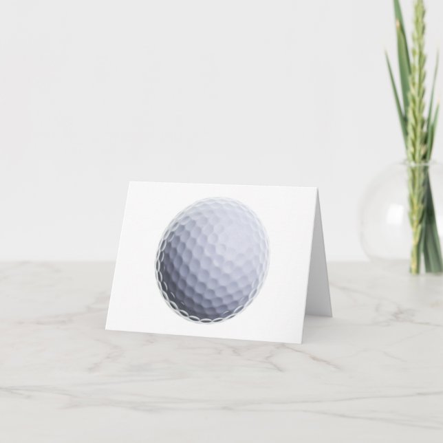 Golf Ball Background Customised Template (Front)