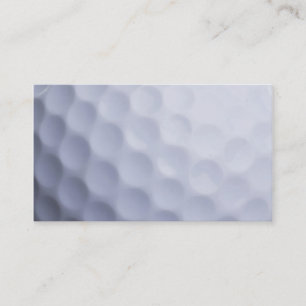 Golf Ball Background Customised Template Business Card