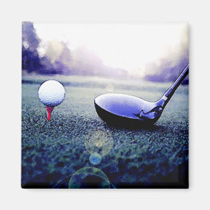 Golf Ball & Bat Magnet