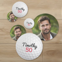 Golf Ball Birthday Party 50th or Other Year Photo
