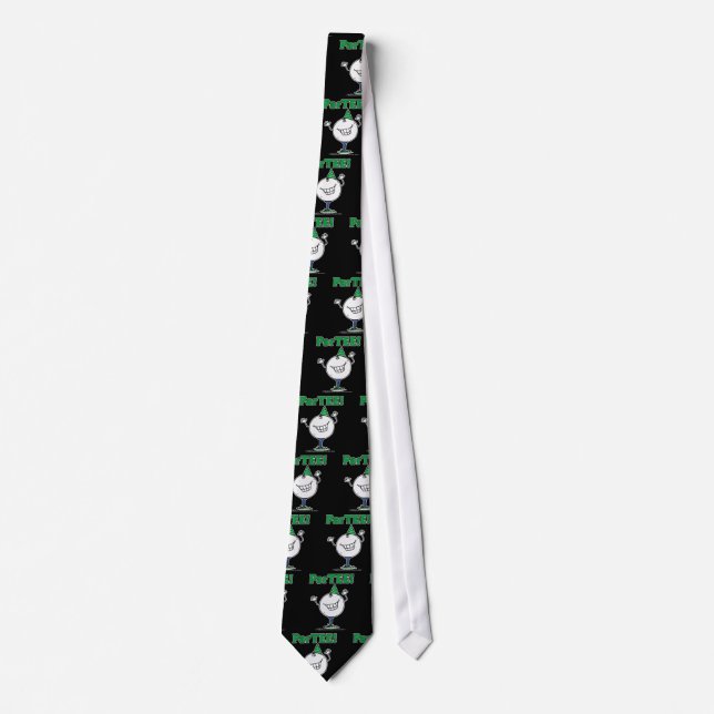Golf Ball Character ParTEE! Tie (Front)