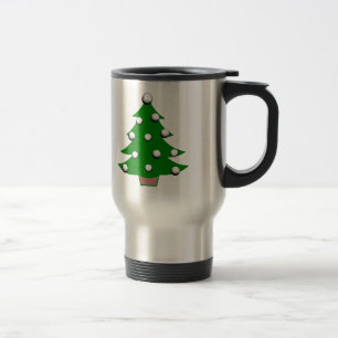 Golf Ball Christmas Tree Travel Mug