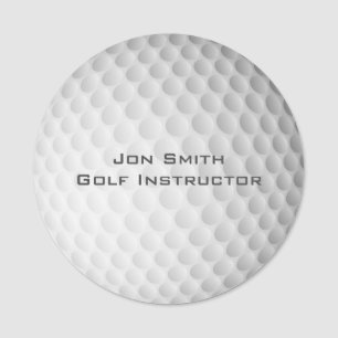 Golf Ball Classic Name Tag