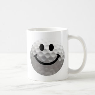 Golf ball coffee mug