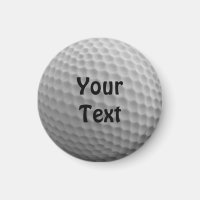 Golf Ball Customise Personalise Change Font Colour