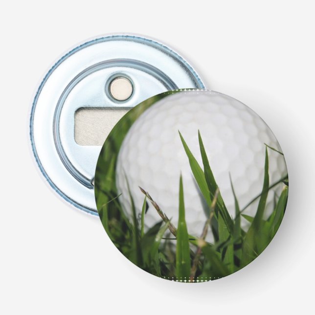 Golf Ball Design Bottle Opener (Front)