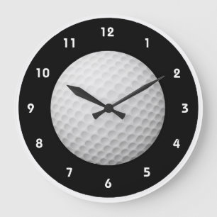 Golf Ball Design Wall Clock
