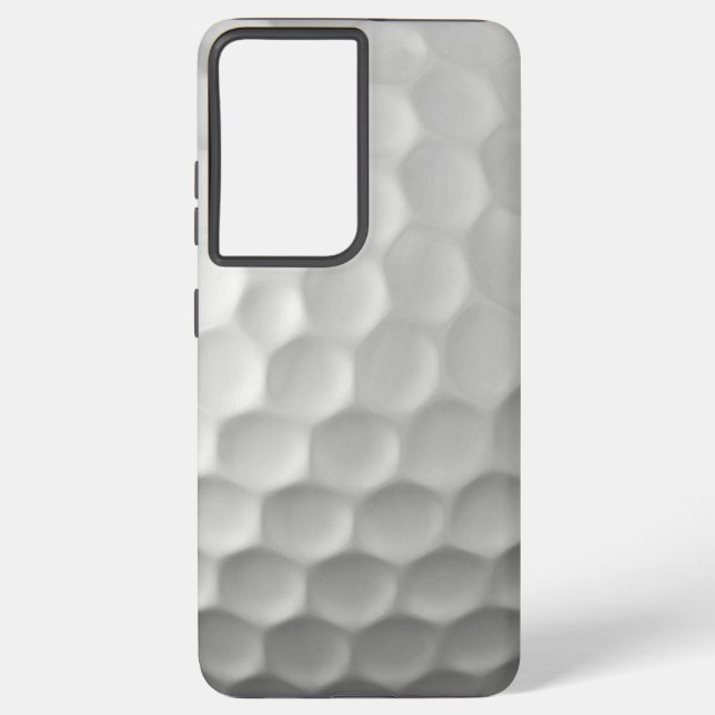 Golf Ball Dimples Pattern Texture Samsung Galaxy S21 Ultra Case (Back)