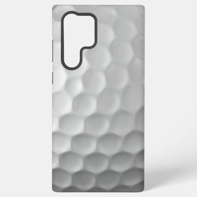 Golf Ball Dimples Pattern Texture Samsung Galaxy S22 Ultra Case (Back)