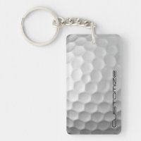 Golf Ball Dimples pattern with Personalised Text