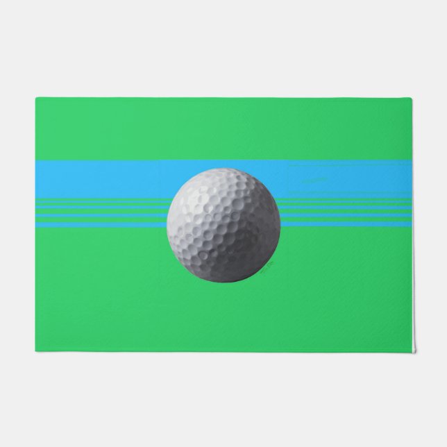 Golf Ball doormat (Front)