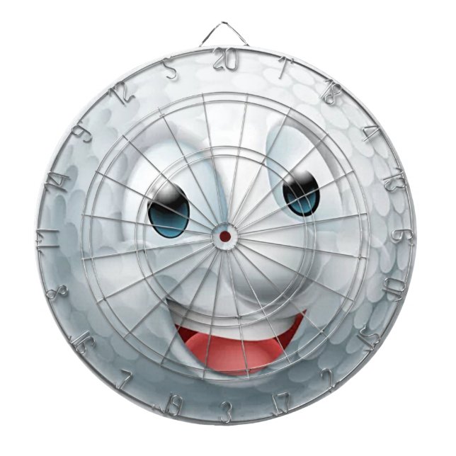 “Golf Ball Face” Dart Board (Front)