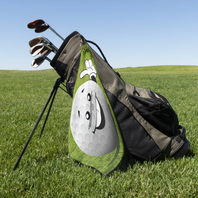 Golf ball golf towel (Green)