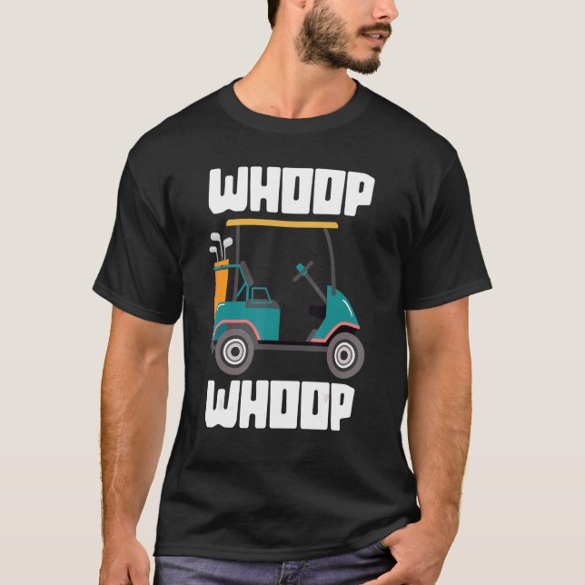 Golf Ball Golfer Fun T-Shirt (Front)