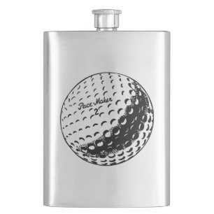 Golf Ball Hip Flask
