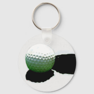 Golf Ball & Hole Key Ring