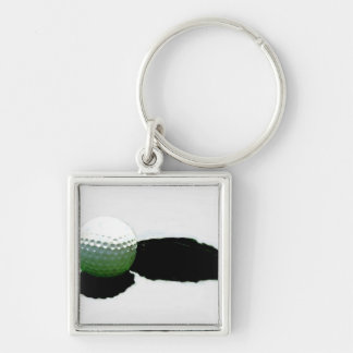 Golf Ball & Hole Key Ring