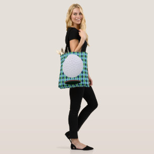 Golf Ball & Hole Tote Bag