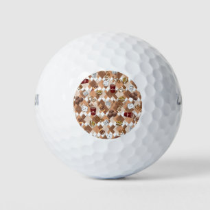 Golf Ball Hot Chocolate Marshmallows