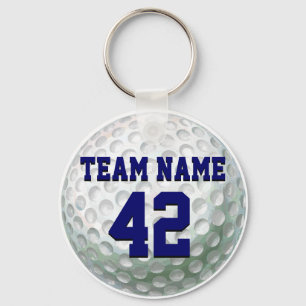Golf Ball Key Ring