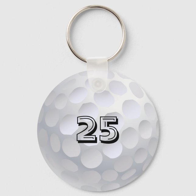 Golf Ball Key Ring (Front)