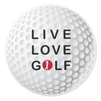 Golf ball knob