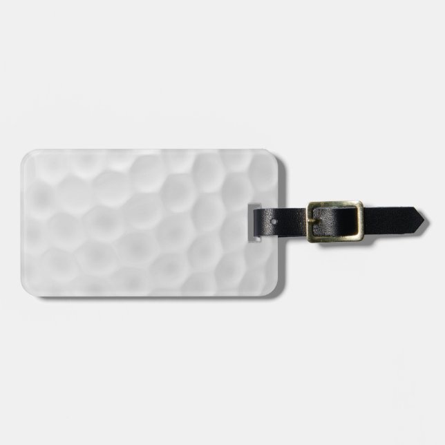 Golf Ball Luggage Tag (Front Horizontal)