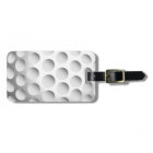 Golf Ball Luggage Tag