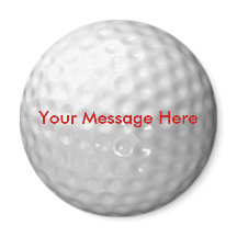 Golf Ball Magnet - add your message